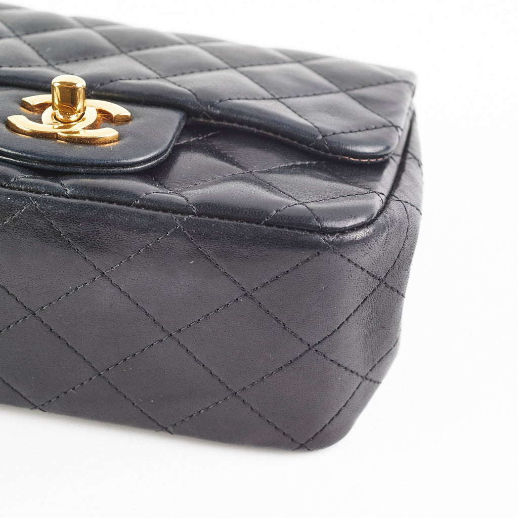 Chanel Mini Square Flap Black