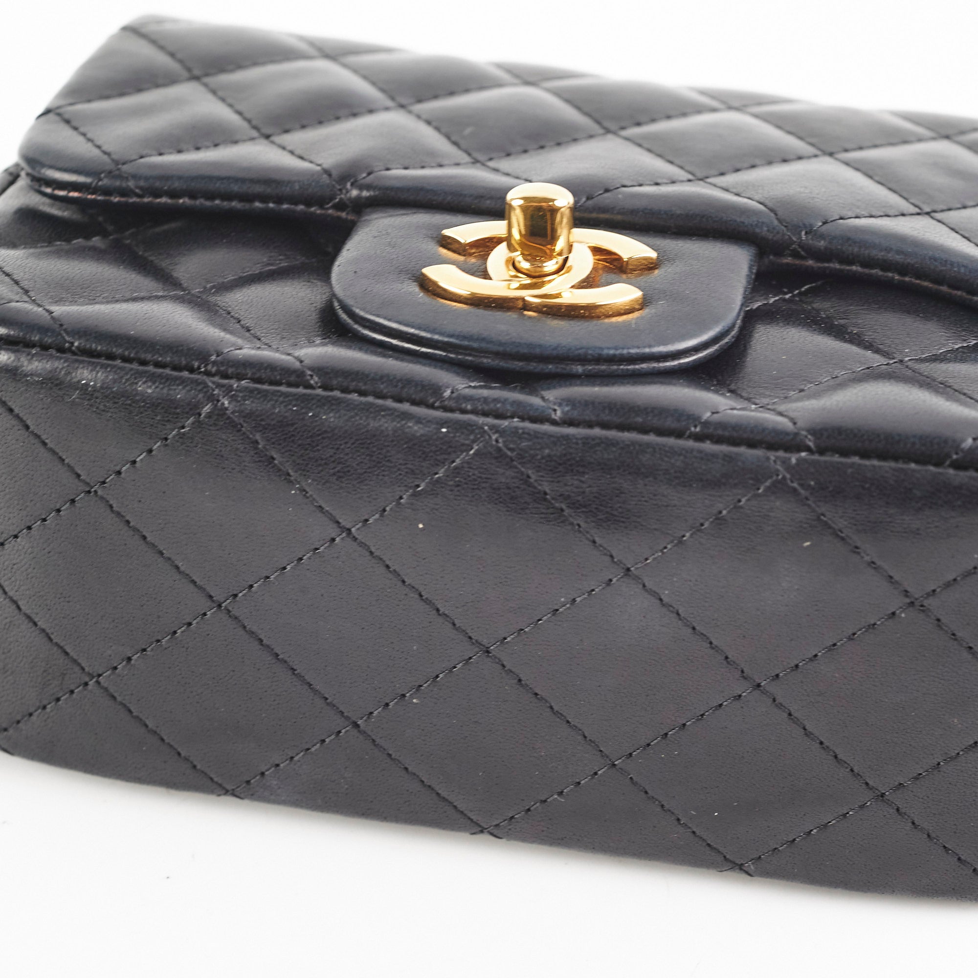 Chanel Mini Square Flap Black