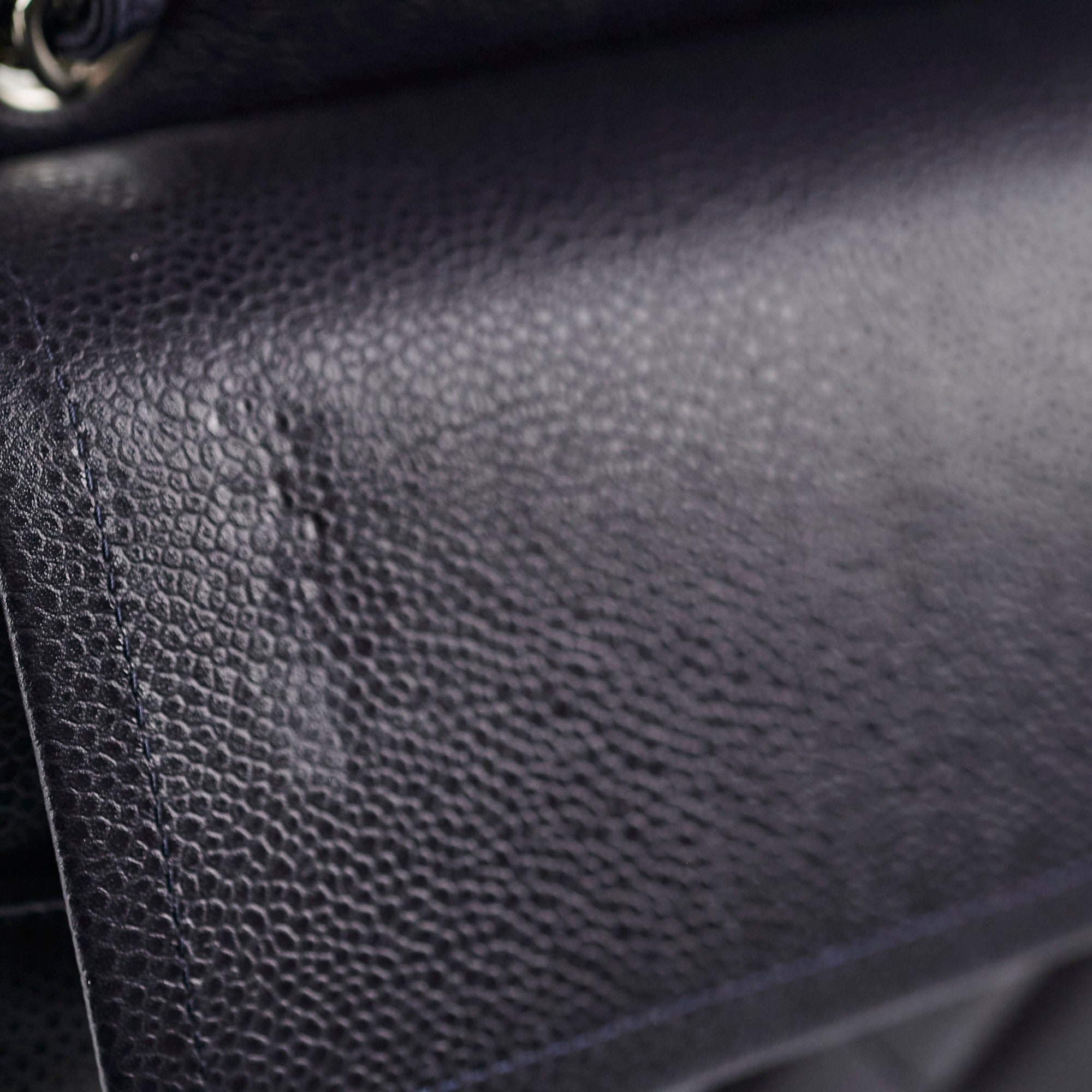 Chanel Jumbo Classic Double Flap Caviar Purple