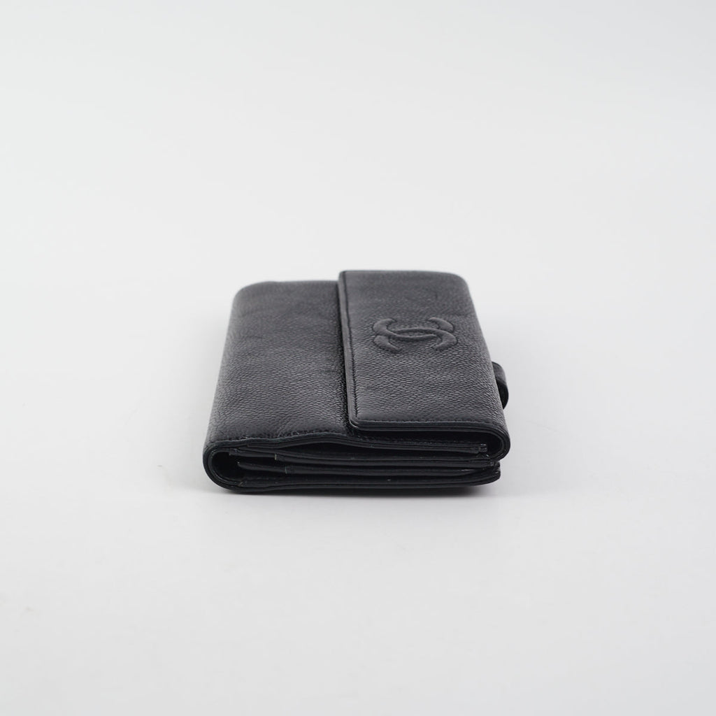 Chanel Timeless Continental Purse Black