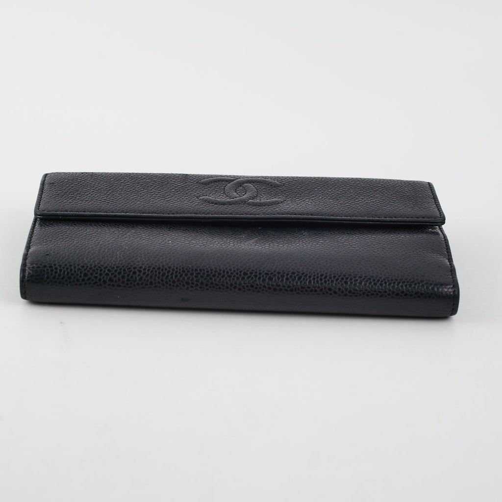 Chanel Timeless Continental Purse Black