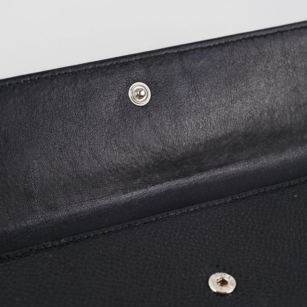 Chanel Timeless Continental Purse Black