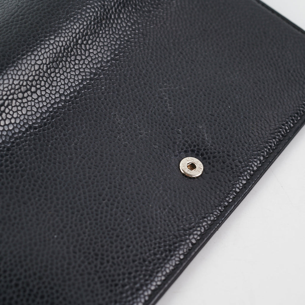 Chanel Timeless Continental Purse Black