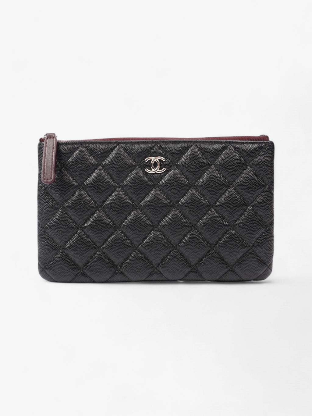 Chanel Purse Black Caviar Leather