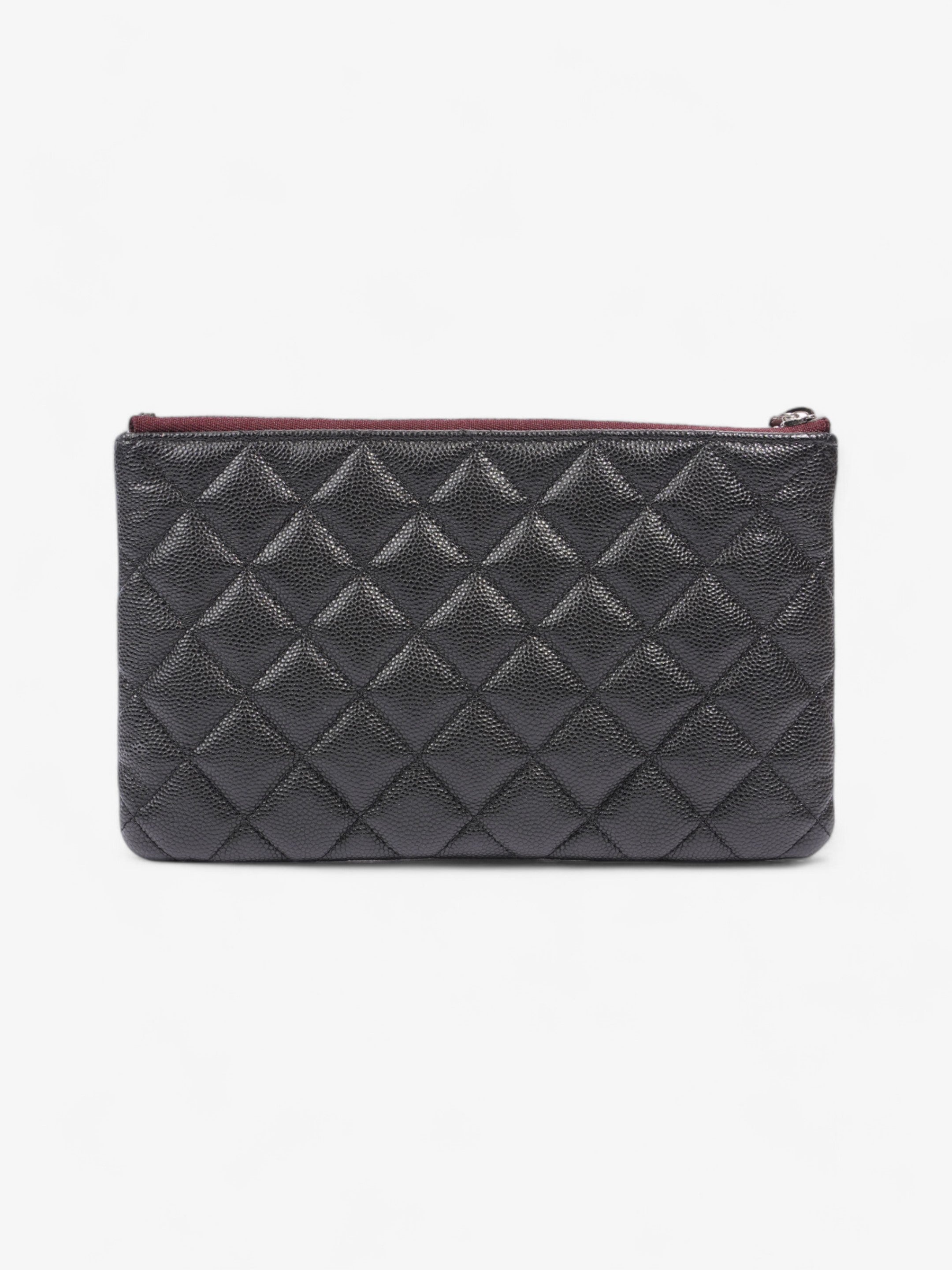 Chanel Purse Black Caviar Leather