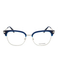 Alexander McQueen Mens Round/Oval Silver Silver Transparent Fashion Designer Eyewear