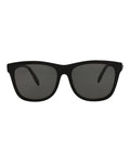 Alexander McQueen Unisex Square/Rectangle Black Black Grey Fashion Designer Eyewear