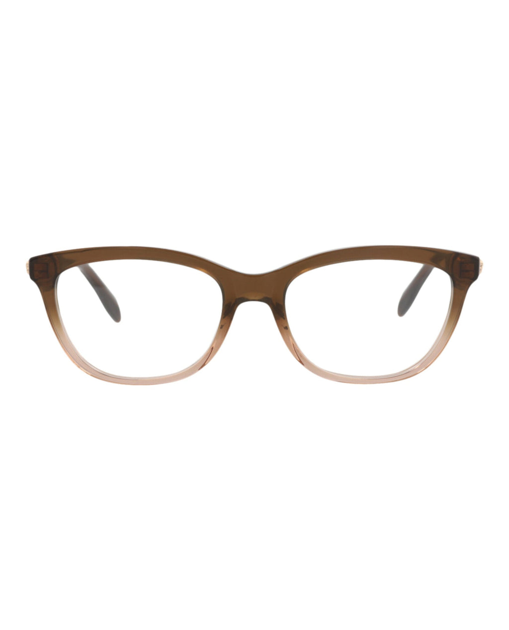 Alexander McQueen Womens Square/Rectangle Brown Brown Transparent Fashion Designer Eyewear