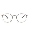 Alexander McQueen Unisex Round/Oval Ruthenium Havana Transparent Fashion Designer Eyewear