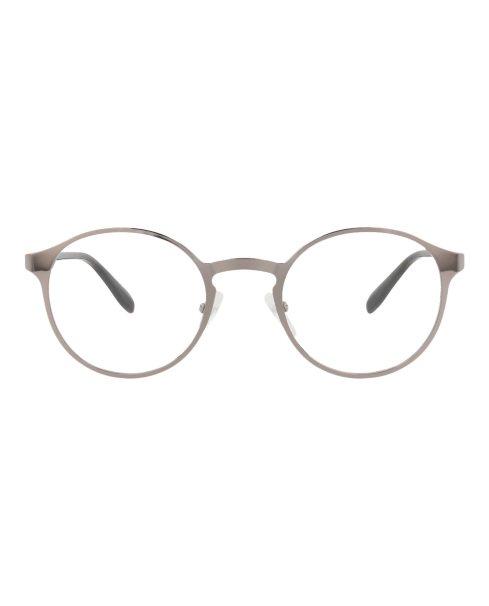 Alexander McQueen Unisex Round/Oval Ruthenium Havana Transparent Fashion Designer Eyewear