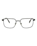 Alexander McQueen Mens Square/Rectangle Black Black Transparent Fashion Designer Eyewear