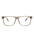 Alexander McQueen Mens Square/Rectangle Brown Brown Transparent Fashion Designer Eyewear