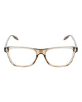 Alexander McQueen Mens Square/Rectangle Brown Brown Transparent Fashion Designer Eyewear