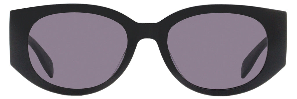 Alexander McQueen Graffiti Logo Sunglasses AM0330S 002 Black/Red 54mm 30