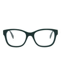 Alexander McQueen Mens Square/Rectangle Green Green Transparent Fashion Designer Eyewear