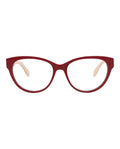 Alexander McQueen Womens Cat Eye Red Red Transparent Fashion Designer Eyewear