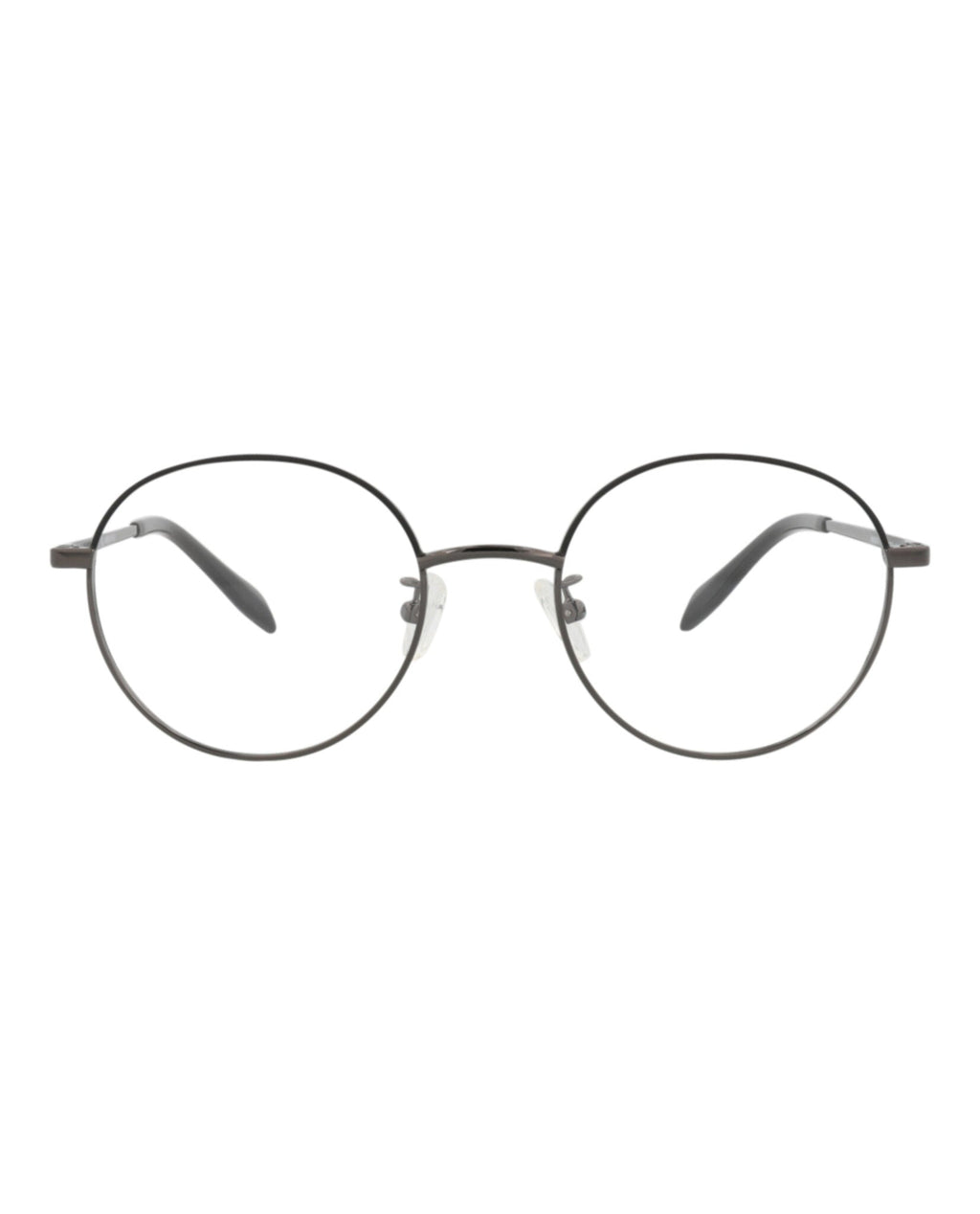 Alexander McQueen Unisex Round/Oval Ruthenium Ruthenium Transparent Fashion Designer Eyewear