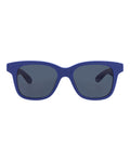 Alexander McQueen Mens Square/Rectangle Blue Blue Blue Fashion Designer Eyewear