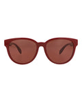 Alexander McQueen Womens Round/Oval Red Red Red Fashion Designer Eyewear