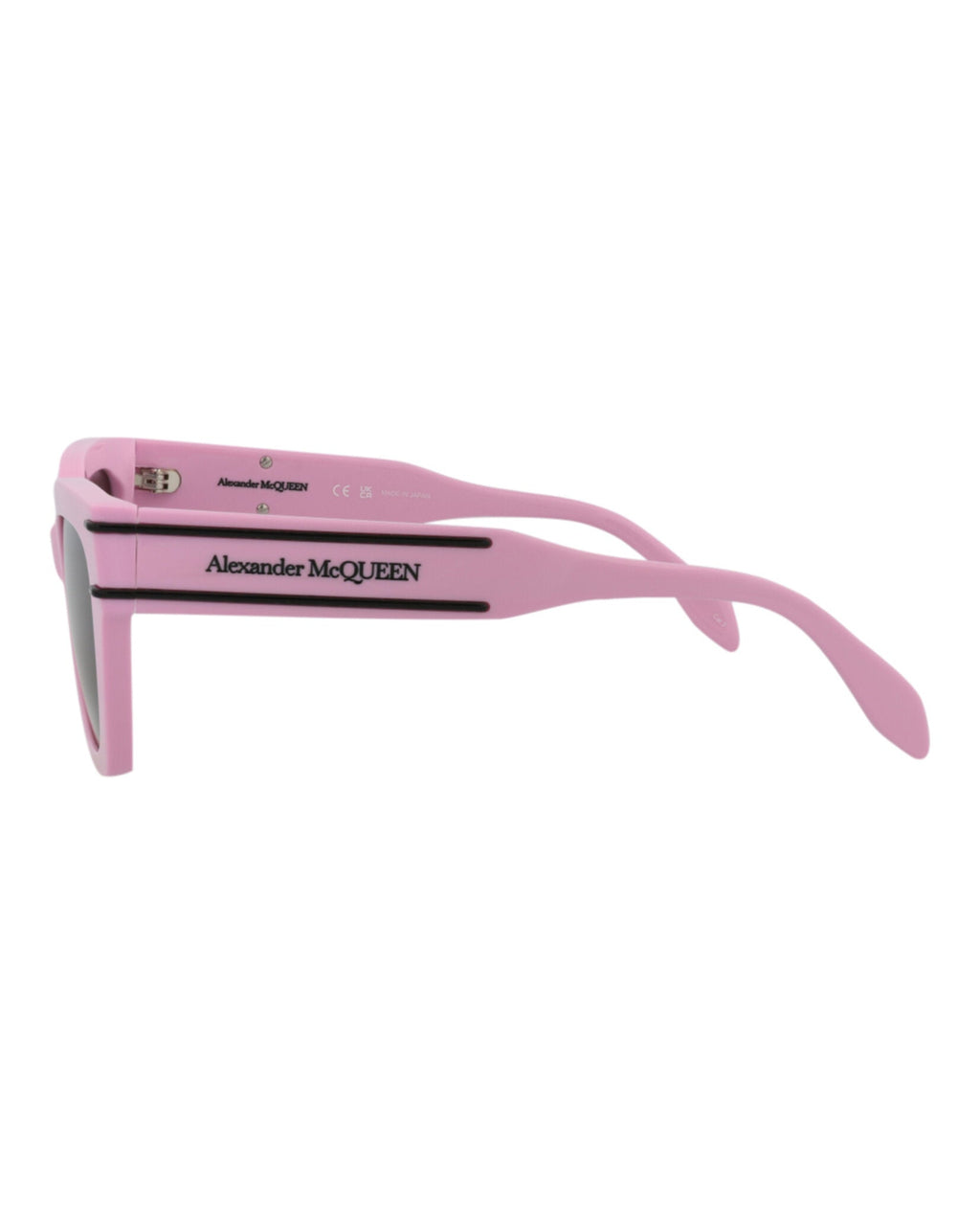 Alexander McQueen Womens Cat Eye Pink Pink Grey Fashion Designer Eyewear