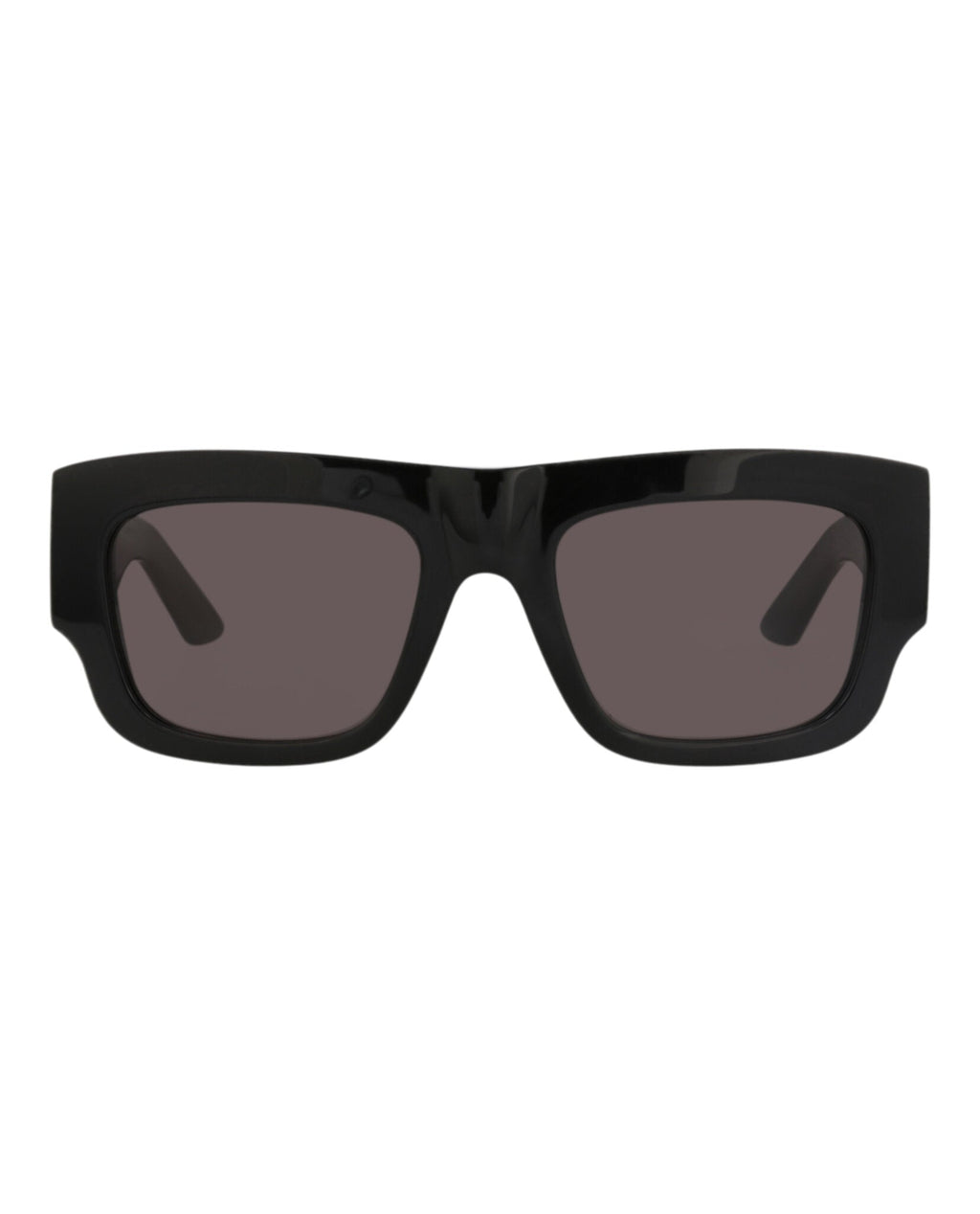 Alexander McQueen Mens Square/Rectangle Black Black Grey Fashion Designer Eyewear
