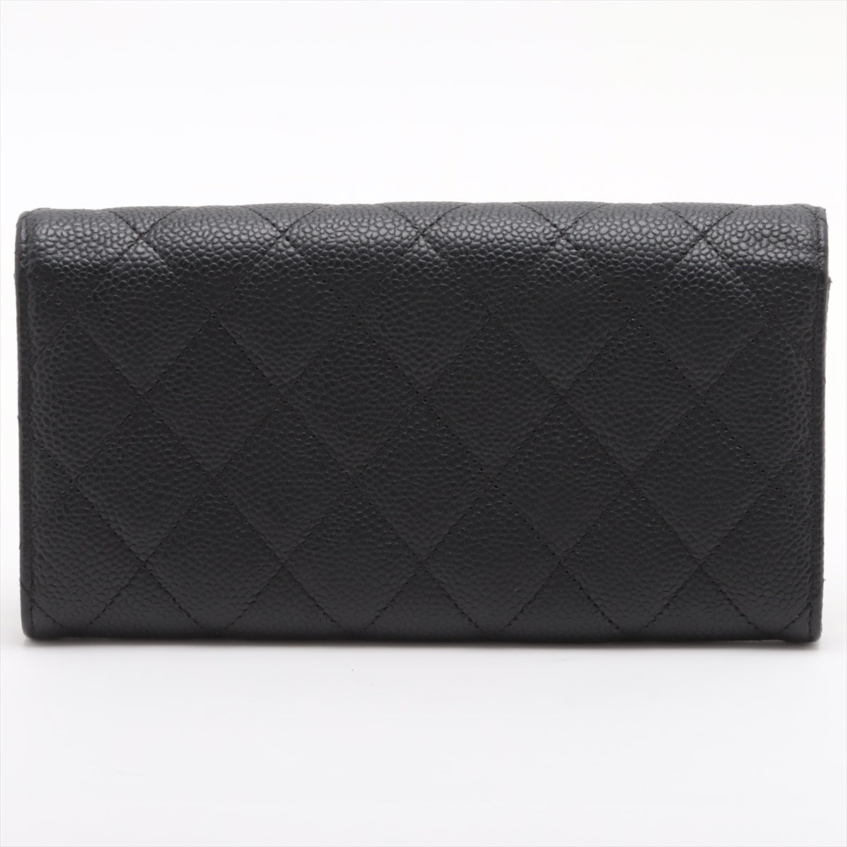 Chanel Long Caviar Black Wallet