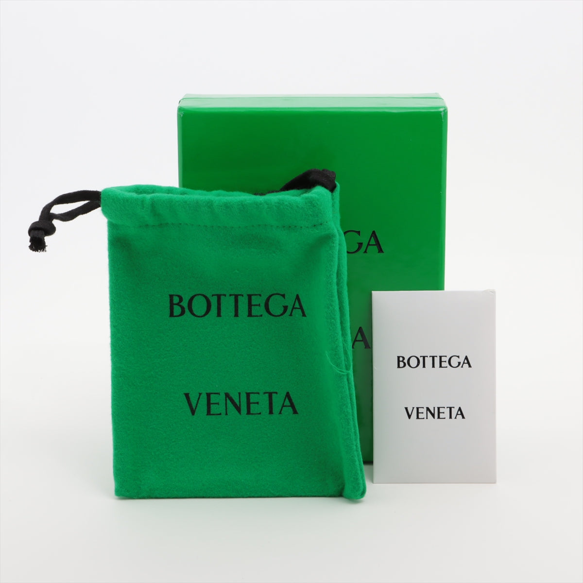 Bottega Veneta Intrecciato Black Calfskin Leather Bi-Fold Wallet [Clearance Sale]