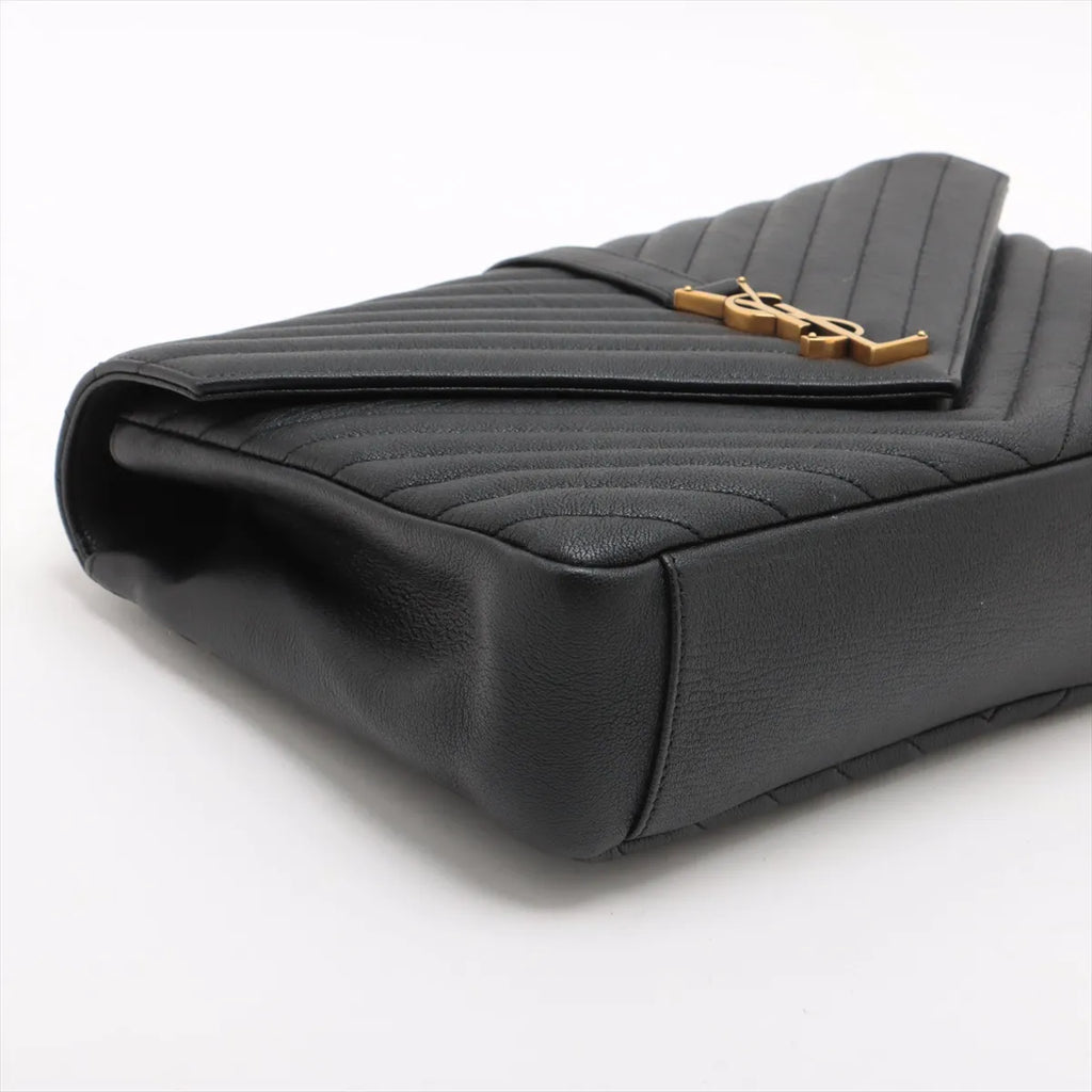 Saint Laurent Black Leather Large College Bag [Clearance Sale]