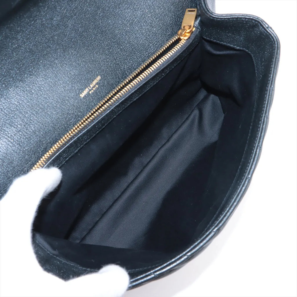 Saint Laurent Black Leather Large College Bag [Clearance Sale]