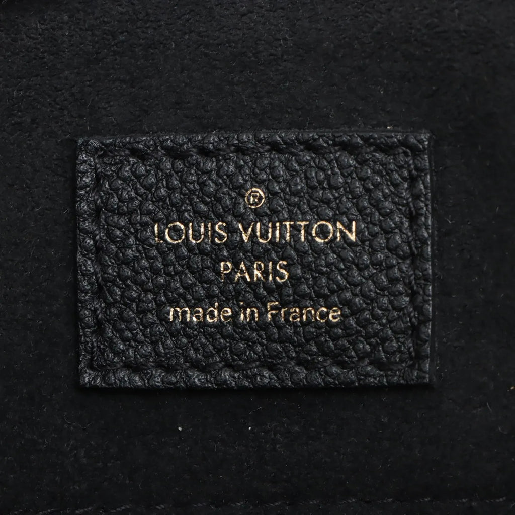 Louis Vuitton Noir Monogram Empreinte Leather Speedy 25 [Clearance Sale]