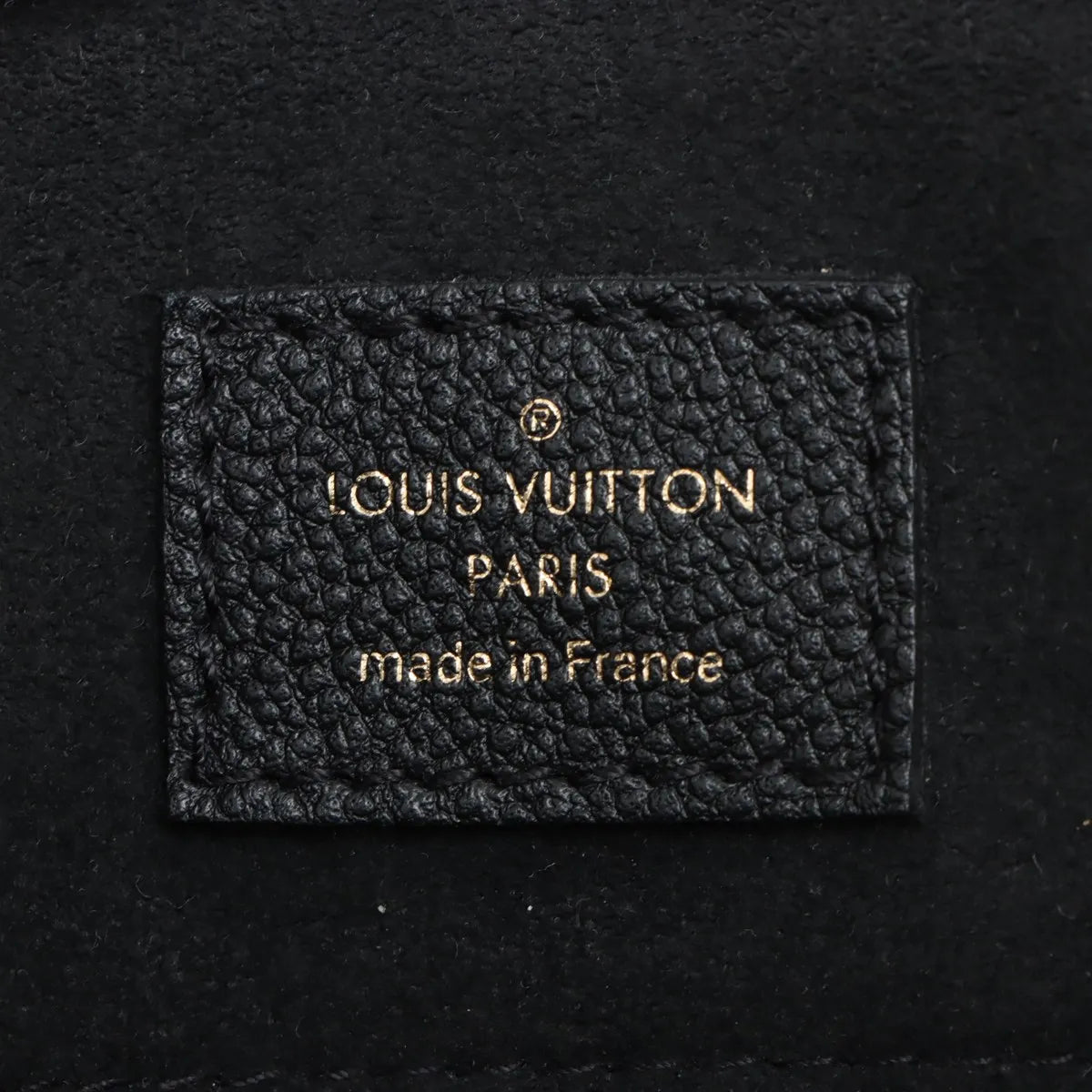 Louis Vuitton Noir Monogram Empreinte Leather Speedy 25 [Clearance Sale]