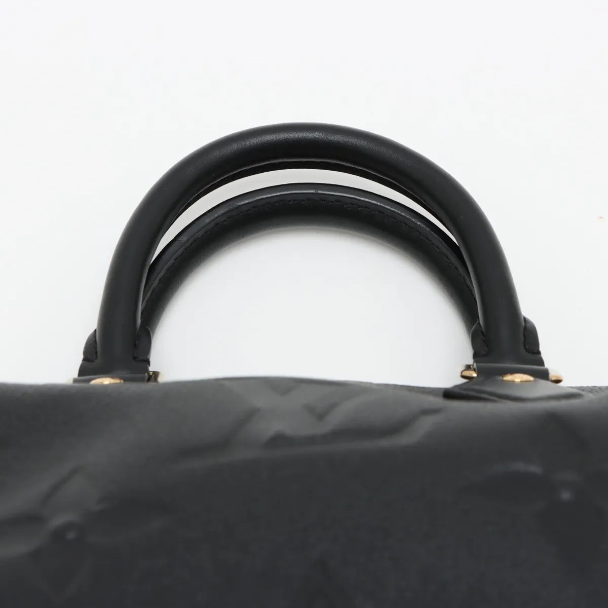 Louis Vuitton Noir Monogram Empreinte Leather Speedy 25 [Clearance Sale]