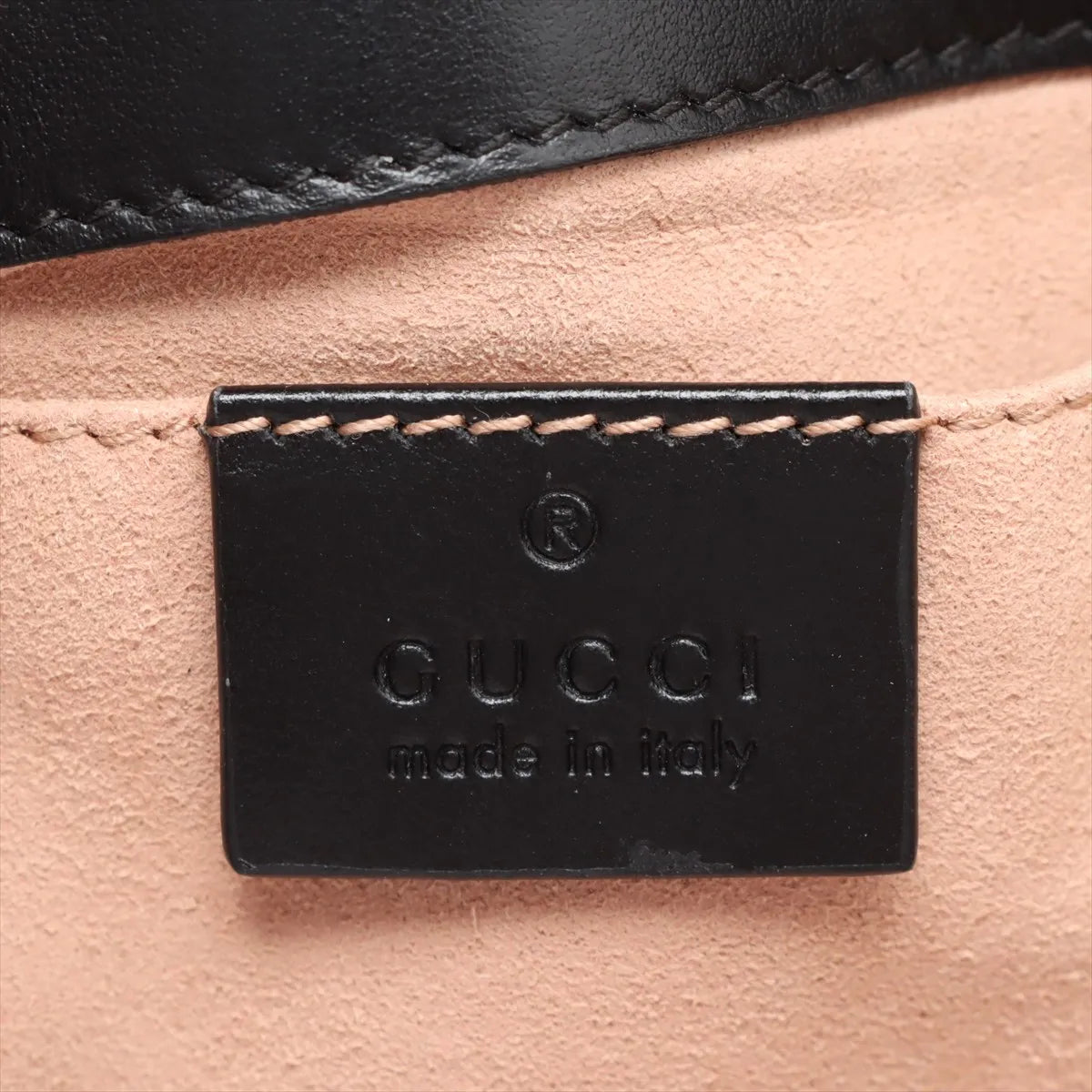 Gucci Black Leather GG Marmont Small Shoulder Bag [Clearance Sale]