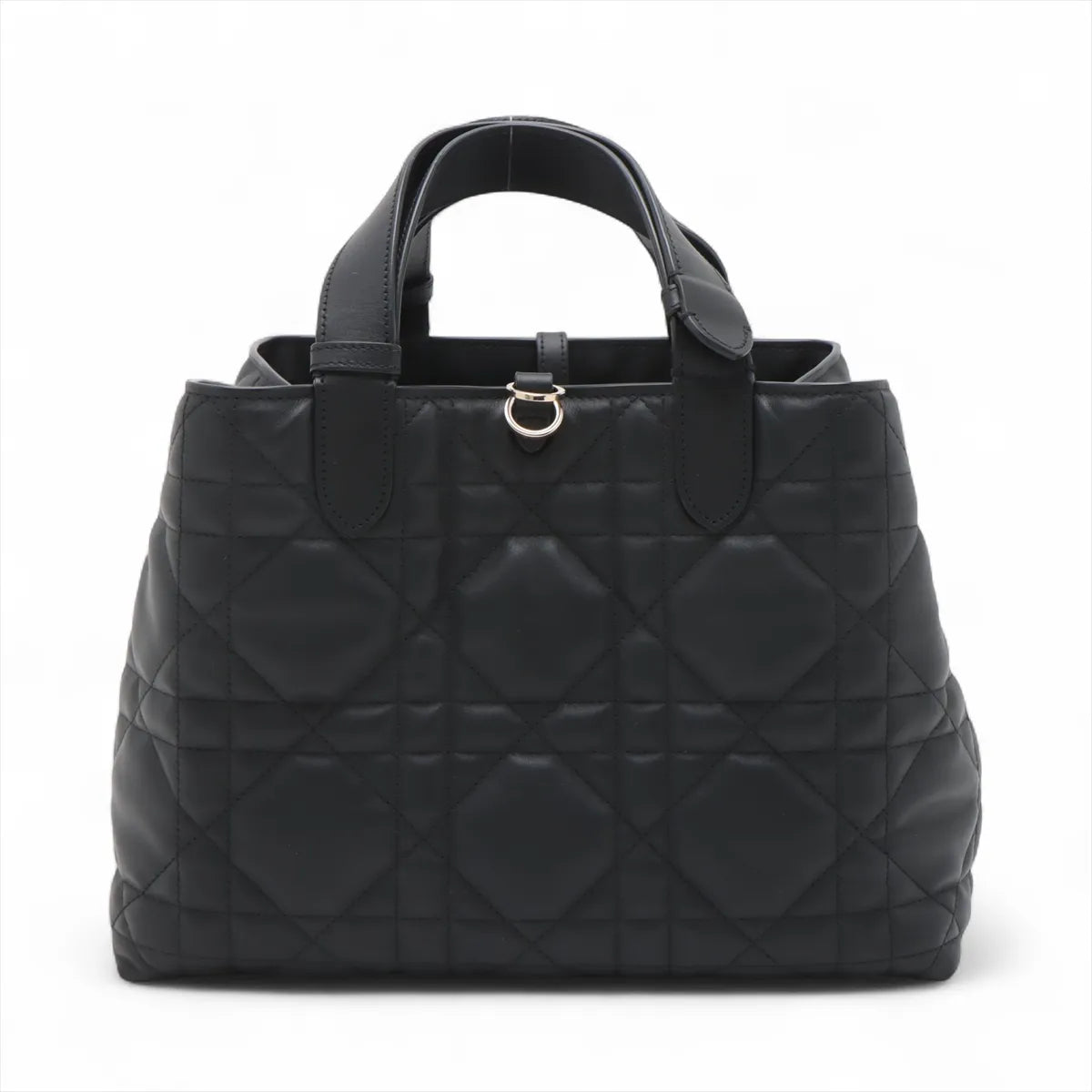 Christian Dior Black Macrocannage Lambskin Medium Dior Toujour Bag [Clearance Sale]