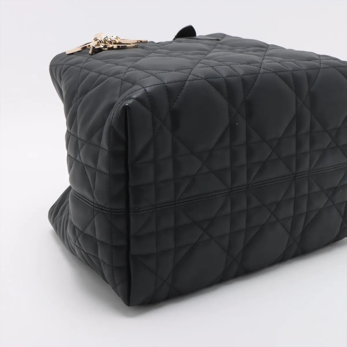 Christian Dior Black Macrocannage Lambskin Medium Dior Toujour Bag [Clearance Sale]