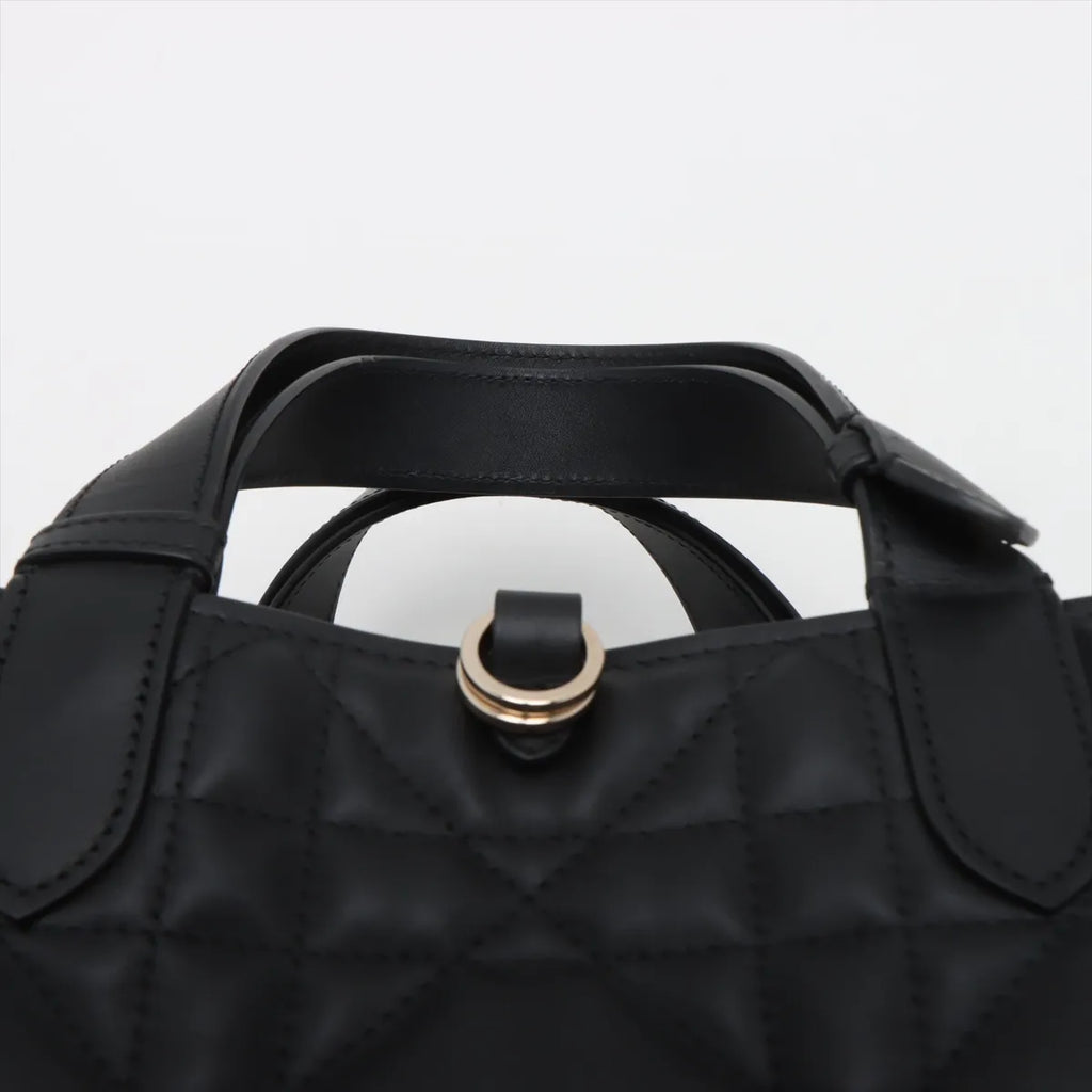 Christian Dior Black Macrocannage Lambskin Medium Dior Toujour Bag [Clearance Sale]