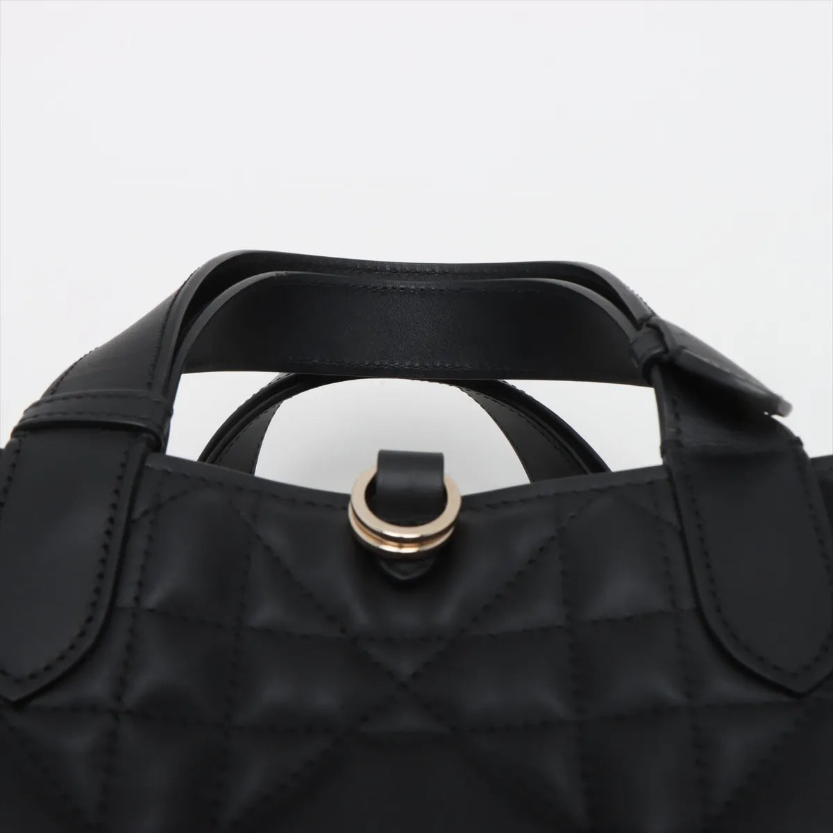 Christian Dior Black Macrocannage Lambskin Medium Dior Toujour Bag [Clearance Sale]