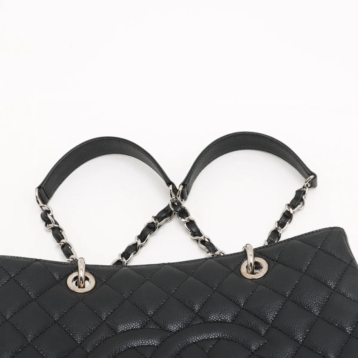 Chanel Black Caviar Calfskin (GST) Grand Shopping Tote [Clearance Sale]