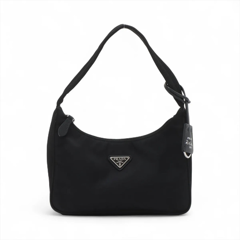 Prada Black Re-Edition 2005 Re-Nylon and Saffiaon Mini Bag [Clearance Sale]