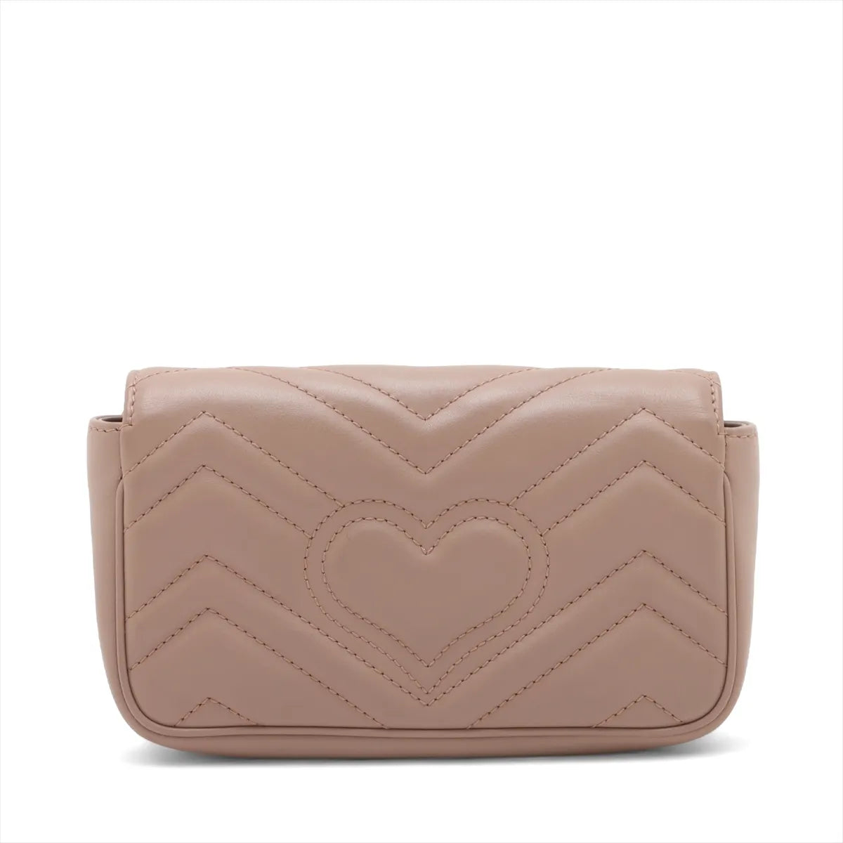 Gucci Beige Leather GG Marmont Super Mini Bag [Clearance Sale]