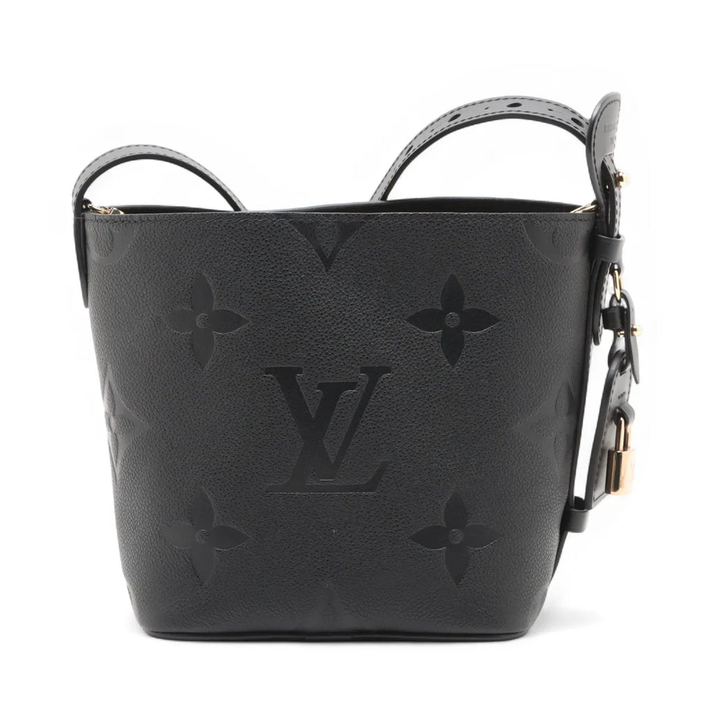 Louis Vuitton Black Monogram Empreinte Leather All in BB [Clearance Sale]