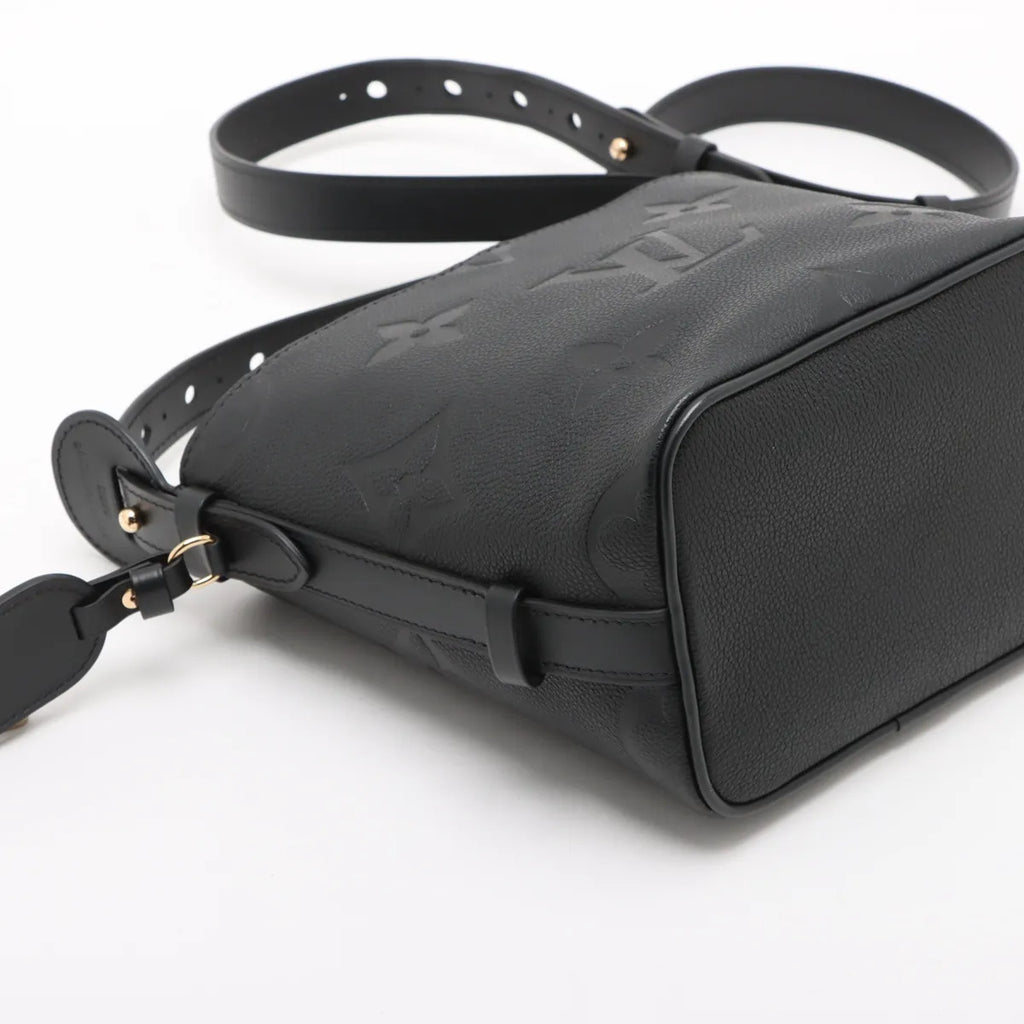 Louis Vuitton Black Monogram Empreinte Leather All in BB [Clearance Sale]