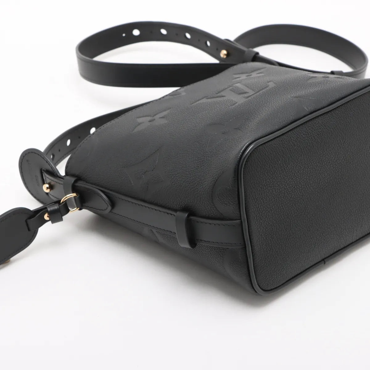Louis Vuitton Black Monogram Empreinte Leather All in BB [Clearance Sale]