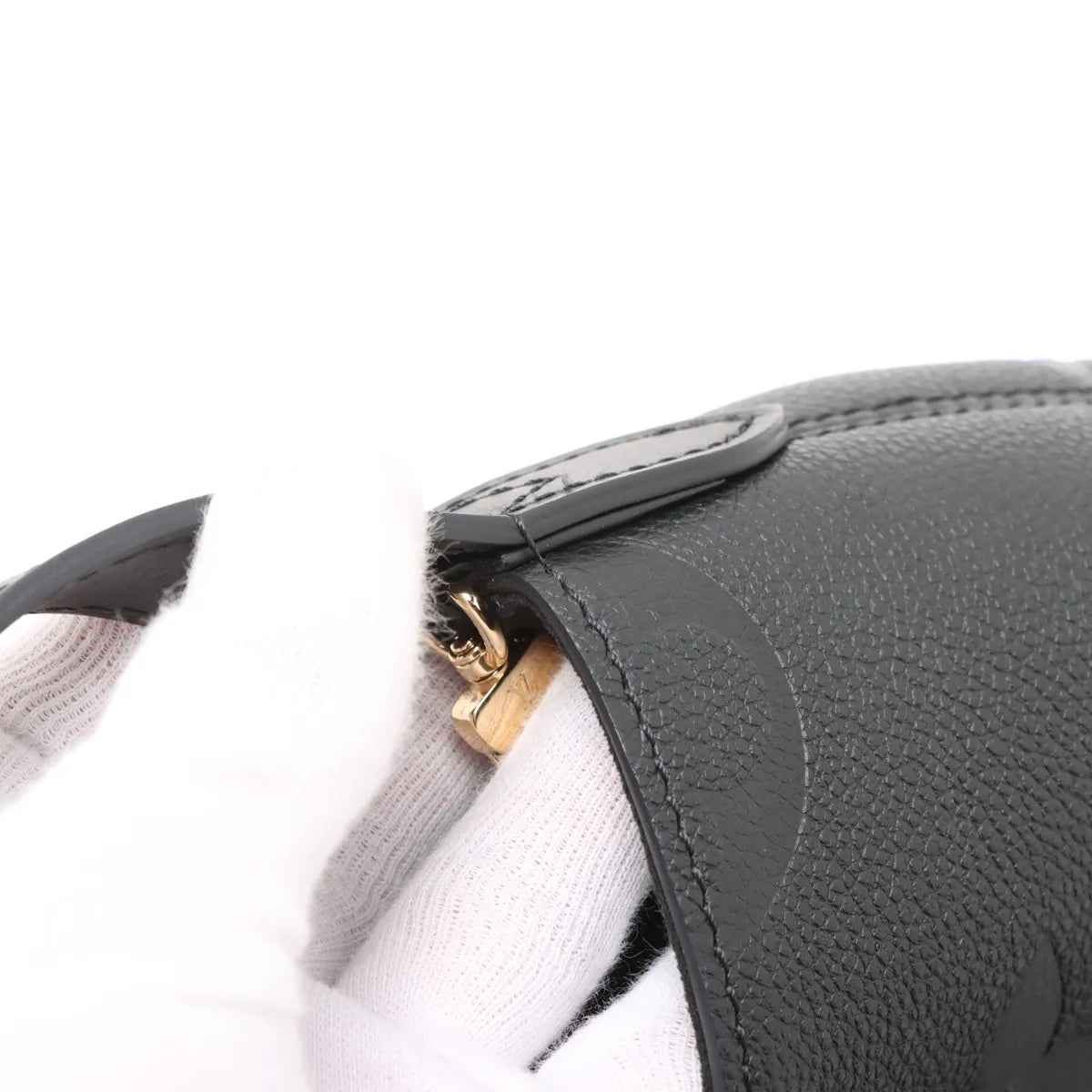 Louis Vuitton Black Monogram Empreinte Leather All in BB [Clearance Sale]