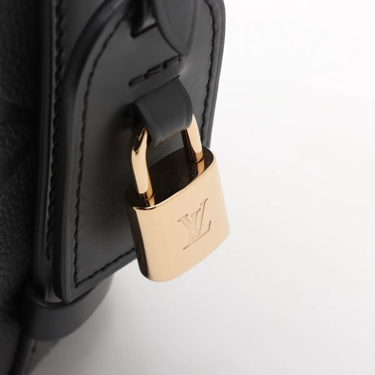 Louis Vuitton Black Monogram Empreinte Leather All in BB [Clearance Sale]