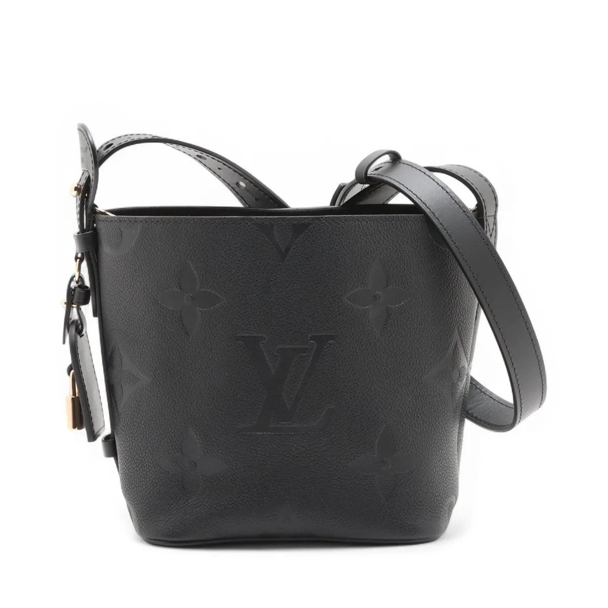 Louis Vuitton Black Monogram Empreinte Leather All in BB [Clearance Sale]