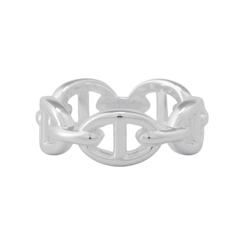 HERMES Chaine d'Ancre Anchene Ring Size PM/53 SV925