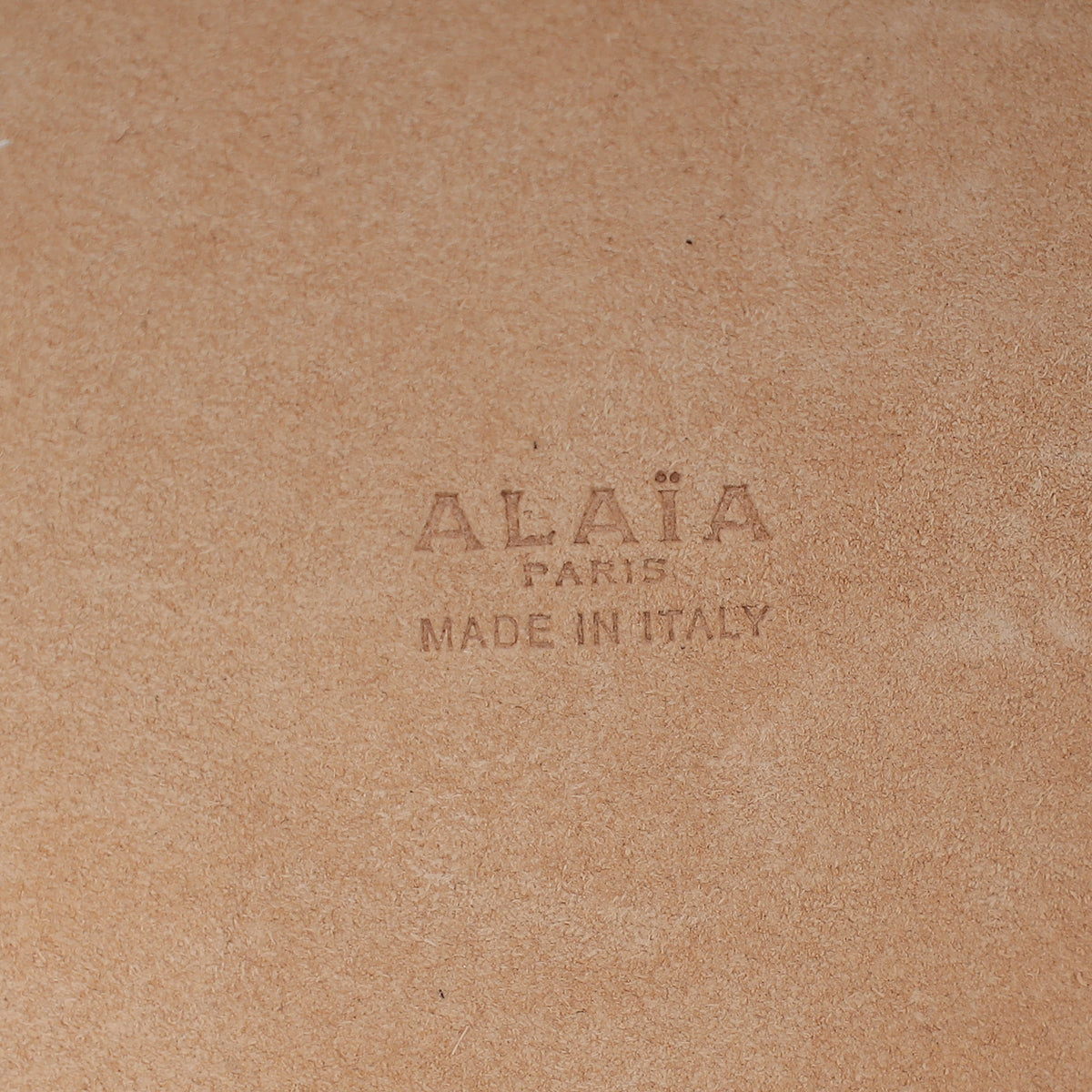 Alaïa White Mina 44 Tote Bag