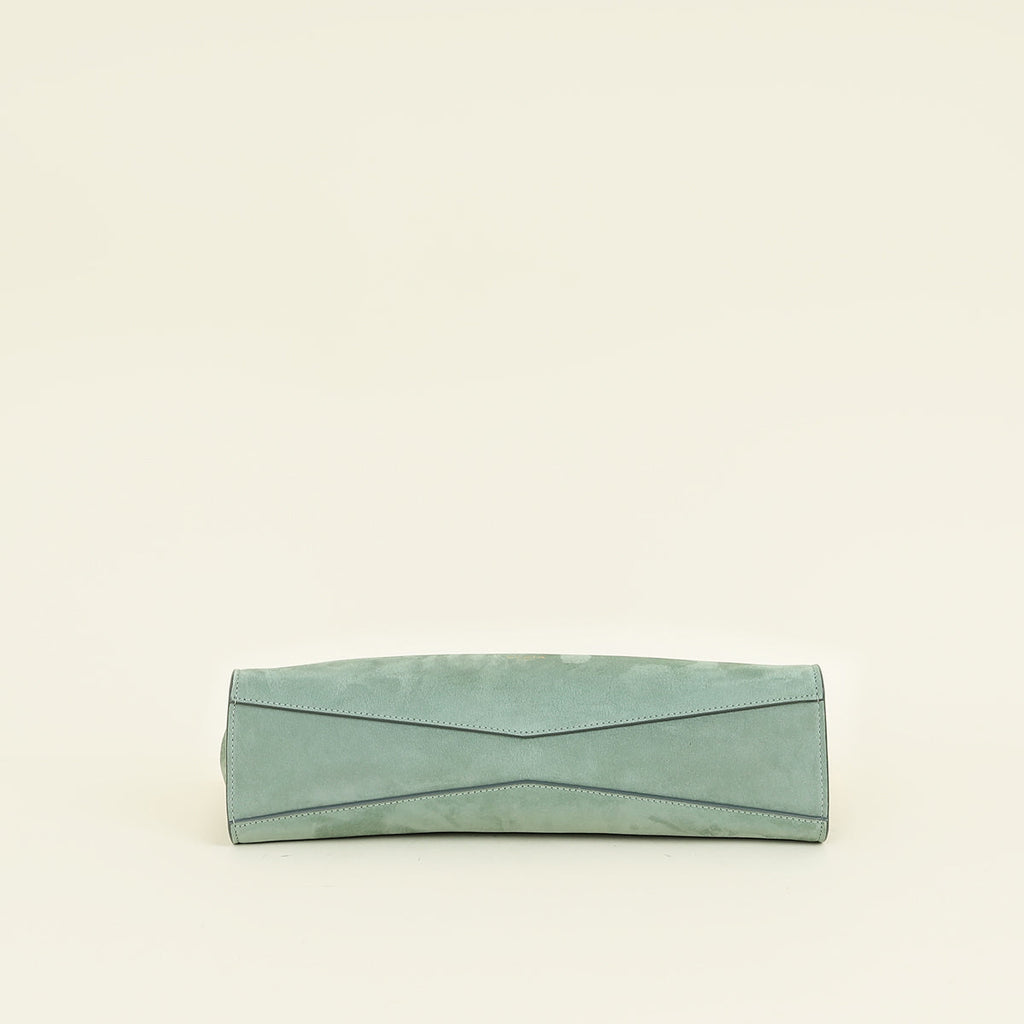 Alaïa Vert Sauge Le Click East West Medium Shoulder Bag
