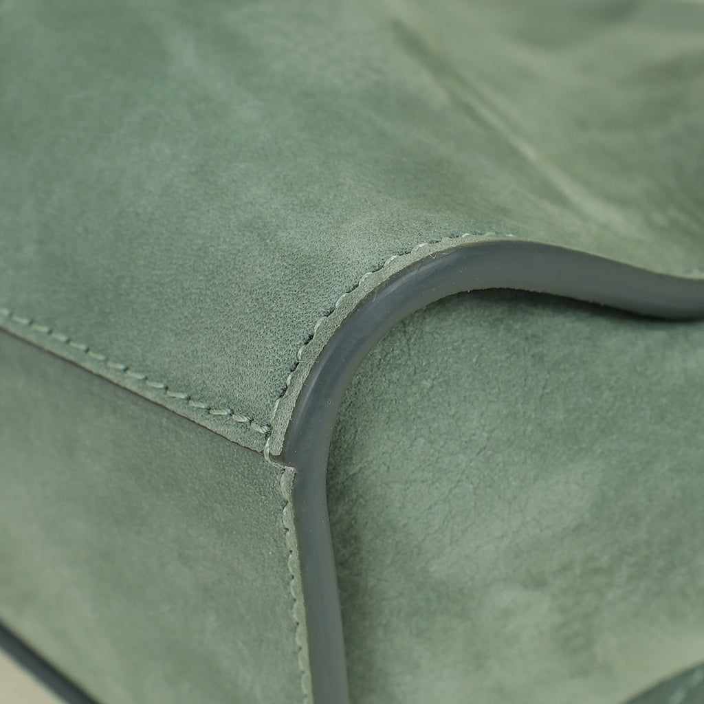 Alaïa Vert Sauge Le Click East West Medium Shoulder Bag